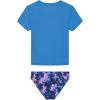 imageUnder Armour Girls Rashguard SetViral Blue Tie Dye