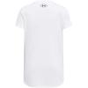 imageUnder Armour Girls Tech Big Logo Short Sleeve Crew Neck103 White  Black  Rebel Pink