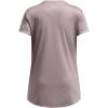 imageUnder Armour Girls Tech Block Logo Short Sleeve T Shirt015 Tetra Gray   Halo Gray