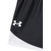 imageUnder Armour Girls Tech Play Up Shorts001 Black  White  White