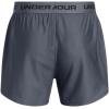 imageUnder Armour Girls Tech Play Up Shorts044 Downpour Gray  Black  Black