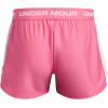 imageUnder Armour Girls Tech Play Up Shorts672 Super Pink  White  White