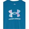 imageUnder Armour Girls Tech Print Big Logo Short Sleeve Crew426 Varsity Blue   White