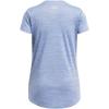 imageUnder Armour Girls Tech Twist Wordmark Logo Short Sleeve T Shirt432 Tech Blue   Nimbus Blue