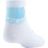 imageUnder Armour Kids Essential Quarter Socks 6PairsWhiteBlackOpal Blue