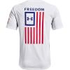 imageUnder Armour Mens ABC Camo Short SleeveWhite 100Royal