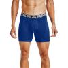 imageUnder Armour Mens Charged Cotton 6inch Boxerjock 3PackRoyalAcademyMod Gray Medium Heather
