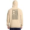 imageUnder Armour Mens Freedom Flag Hoodie290 Desert Sand   Marine Od Green