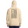 imageUnder Armour Mens Freedom Flag Hoodie290 Desert Sand   Marine Od Green