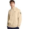 imageUnder Armour Mens Freedom Flag Hoodie290 Desert Sand   Marine Od Green