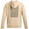 imageUnder Armour Mens Freedom Flag Hoodie290 Desert Sand   Marine Od Green