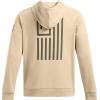 imageUnder Armour Mens Freedom Flag Hoodie290 Desert Sand   Marine Od Green