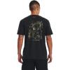 imageUnder Armour Mens Freedom Graphic Short Sleeve TShirt by 1775001 Black   Marine Od Green