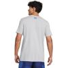 imageUnder Armour Mens Freedom Graphic Short Sleeve TShirt by 1775011 Mod Gray   Photon Blue