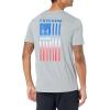 imageUnder Armour Mens Freedom Graphic Short Sleeve TShirt by 1775035 Steel Light Heather   Royal