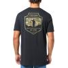 imageUnder Armour Mens Freedom Graphic Short Sleeve TShirt by 17751775001 Black   Marine Od Green