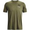 imageUnder Armour Mens Freedom Graphic Short Sleeve TShirt by 1775390 Marine Od Green   Black
