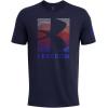 imageUnder Armour Mens Freedom Graphic Short Sleeve TShirt by 1775410 Midnight Navy   Team Royal