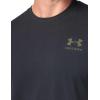 imageUnder Armour Mens Freedom Graphic Short Sleeve TShirt001 Black   Marine Od Green