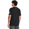 imageUnder Armour Mens Freedom Graphic Short Sleeve TShirt001 Black  White  Logo