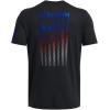 imageUnder Armour Mens Freedom Graphic Short Sleeve TShirt002 Black   Team Royal