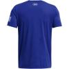 imageUnder Armour Mens Freedom Graphic Short Sleeve TShirt400 Royal  Mod Gray  Logo