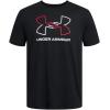 imageUnder Armour Mens Global Foundation Short Sleeve T Shirt001 Black  Red  White