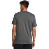 imageUnder Armour Mens Global Foundation Short Sleeve T Shirt025 Castlerock  Royal  Steel