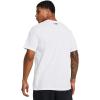 imageUnder Armour Mens Global Foundation Short Sleeve T Shirt100 White   Black