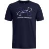 imageUnder Armour Mens Global Foundation Short Sleeve T Shirt410 Midnight Navy  Royal  Steel