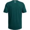 imageUnder Armour Mens Global Foundation Short Sleeve T Shirt449 Hydro Teal   White
