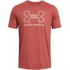 imageUnder Armour Mens Global Foundation Short Sleeve T Shirt611 Sedona Red   White