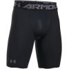 imageUnder Armour Mens HeatGear Armour 20 9inch Compression ShortsBlack Graphite