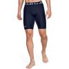 imageUnder Armour Mens HeatGear Armour 20 9inch Compression ShortsMidnight Navy 410Steel