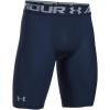 imageUnder Armour Mens HeatGear Armour 20 9inch Compression ShortsMidnight Navy Steel
