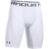 imageUnder Armour Mens HeatGear Armour 20 9inch Compression ShortsWhite Graphite