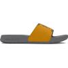 imageUnder Armour Mens Ignite Select Slide Sandal104 Titan GrayGolden YellowAnthracite