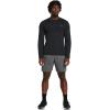 imageUnder Armour Mens Launch Stretch Woven 7inch Shorts025 Castlerock  Castlerock  Reflective