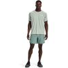 imageUnder Armour Mens Launch Stretch Woven 7inch Shorts177 Fresco Green  Illusion Green  Reflective