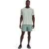 imageUnder Armour Mens Launch Stretch Woven 7inch Shorts177 Fresco Green  Illusion Green  Reflective