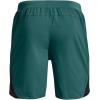 imageUnder Armour Mens Launch Stretch Woven 7inch Shorts722 Coastal Teal  Black  Reflective