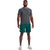 imageUnder Armour Mens Launch Stretch Woven 7inch Shorts722 Coastal Teal  Black  Reflective
