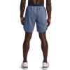 imageUnder Armour Mens Launch Stretch Woven 7inch ShortsAcademy Blue Full Heather 408Reflective