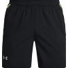 imageUnder Armour Mens Launch Stretch Woven 7inch ShortsBlack 003Reflective