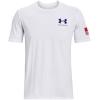 imageUnder Armour Mens New Freedom Banner TShirt101 White  Red  Royal