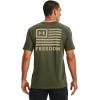 imageUnder Armour Mens New Freedom Banner TShirt392 Marine Od Green  Black  Black