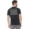 imageUnder Armour Mens New Freedom Banner TShirtBlack 001Steel