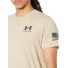 imageUnder Armour Mens New Freedom Banner TShirtDesert Sand 290Black