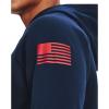 imageUnder Armour Mens New Freedom Flag Hoodie408 Academy   Red