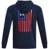 imageUnder Armour Mens New Freedom Flag Hoodie408 Academy   Red